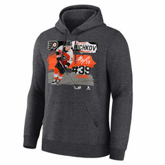 Matvei Michkov Philadelphia Flyers Fresh Ice Hoodie - Charcoal Hoodies