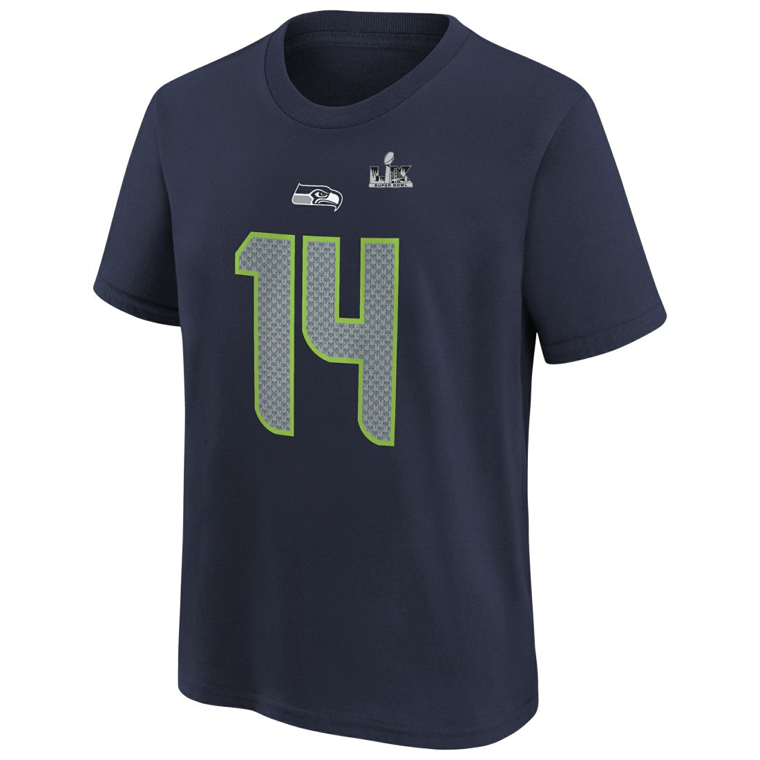 Sam Darnold Seattle Seahawks Youth Super Bowl LX Name & Number T-Shirt - College Navy discount
