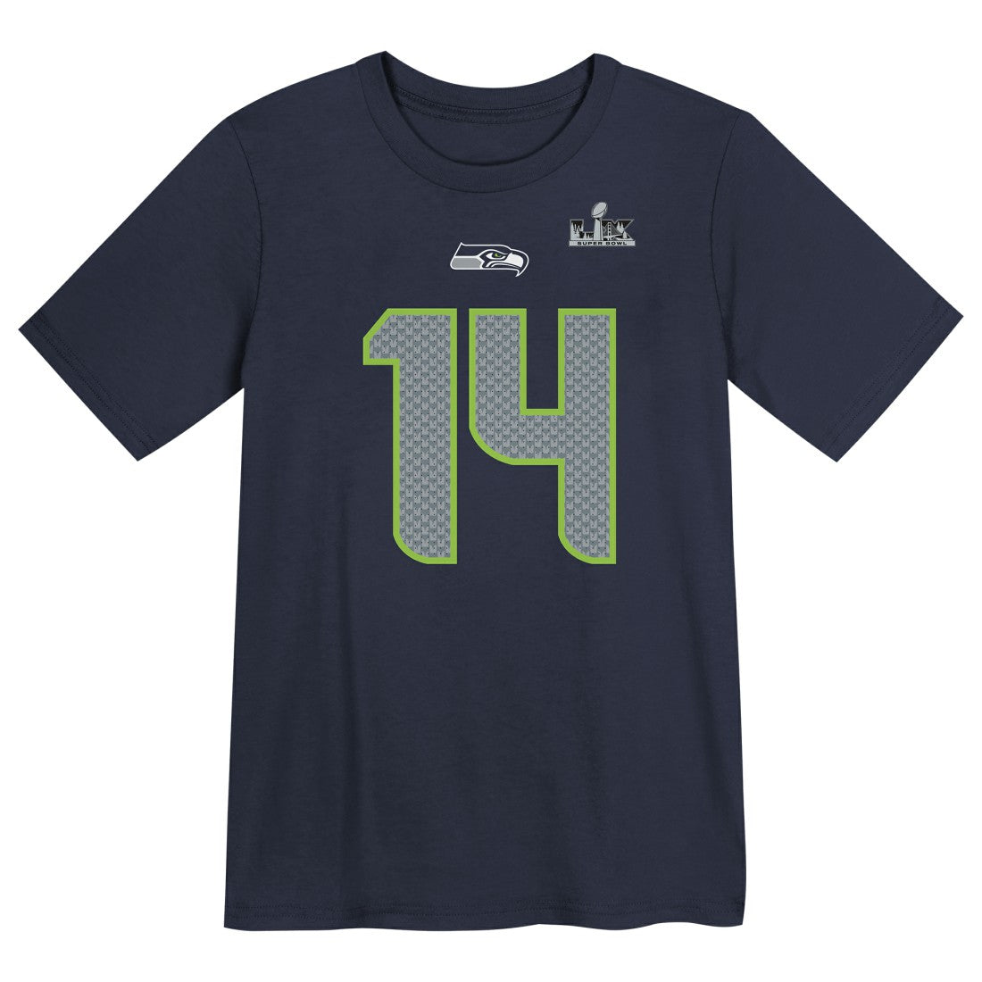 Sam Darnold Seattle Seahawks Preschool Super Bowl LX Name & Number T-Shirt - College Navy for sale