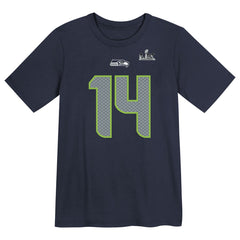 Sam Darnold Seattle Seahawks Preschool Super Bowl LX Name & Number T-Shirt - College Navy for sale