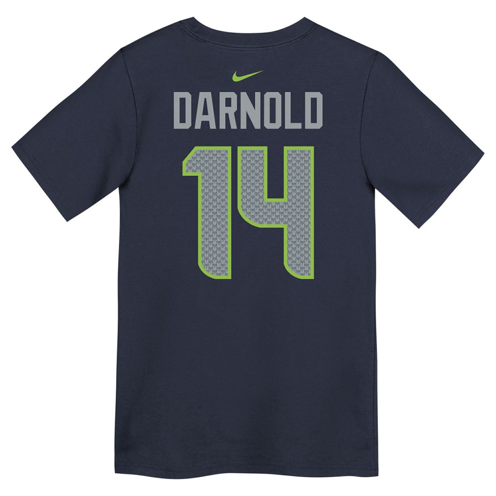 Sam Darnold Seattle Seahawks Preschool Super Bowl LX Name & Number T-Shirt - College Navy for sale