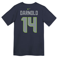 Sam Darnold Seattle Seahawks Preschool Super Bowl LX Name & Number T-Shirt - College Navy for sale