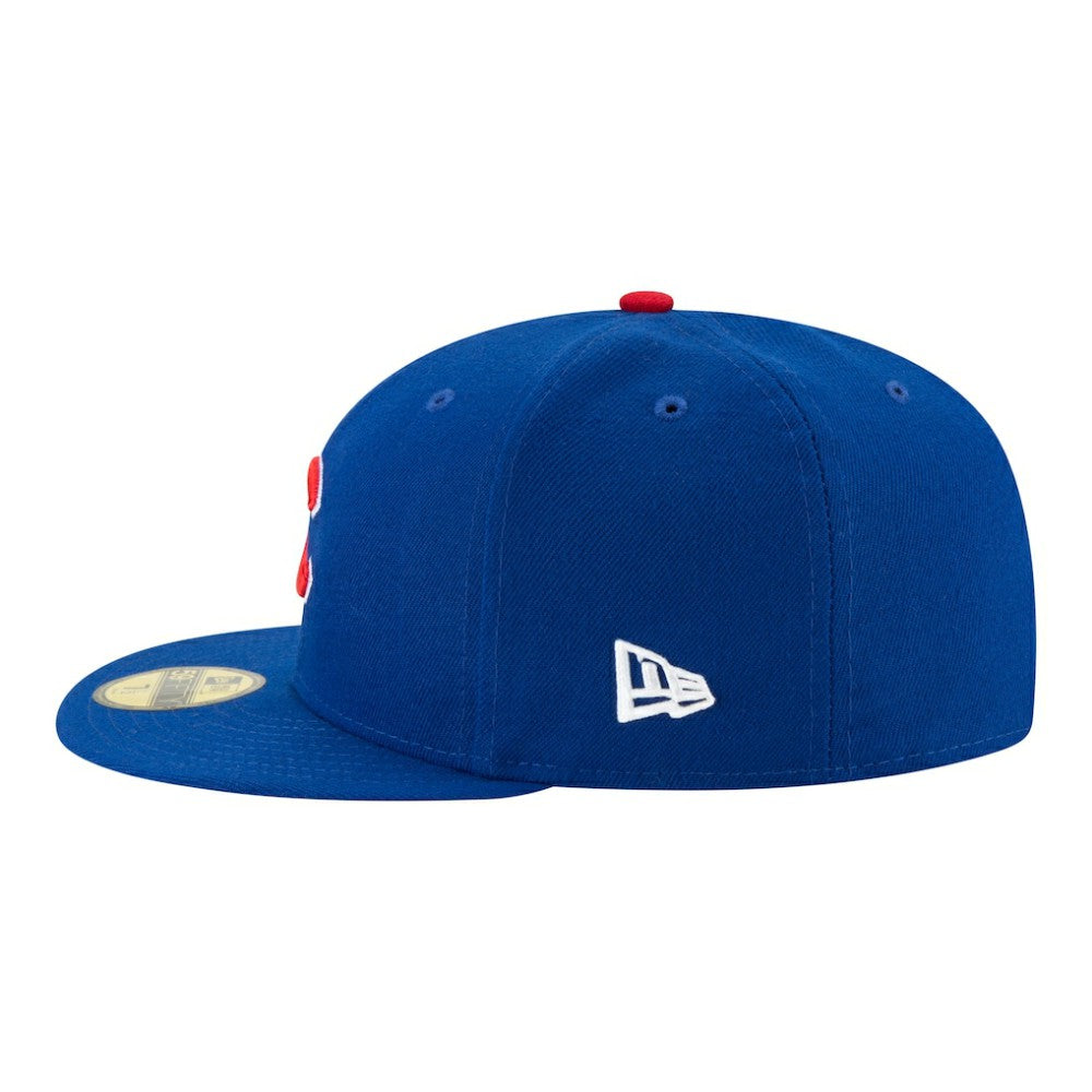 Chicago Cubs 150th Anniversary 59FIFTY Fitted Hat Royal
