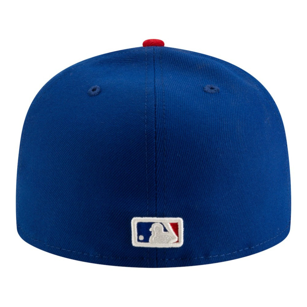 Chicago Cubs 150th Anniversary 59FIFTY Fitted Hat White/Royal
