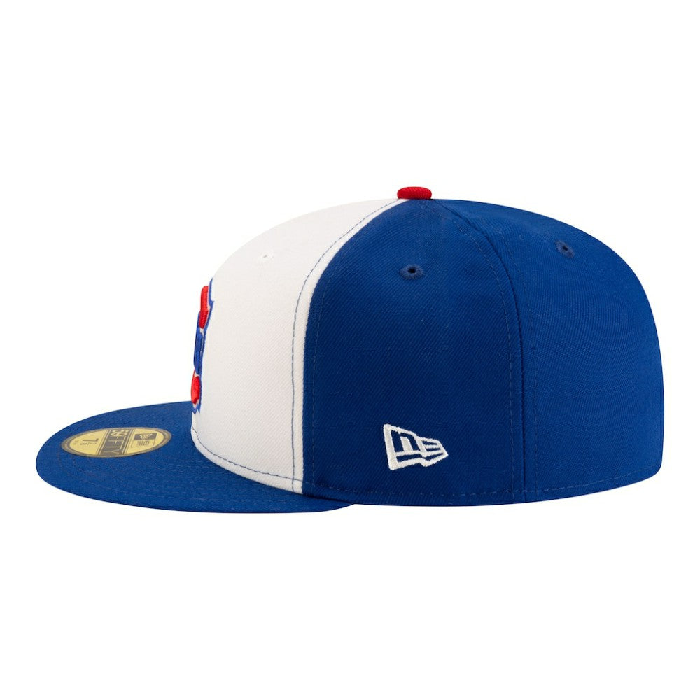 Chicago Cubs 150th Anniversary 59FIFTY Fitted Hat White/Royal