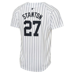 Giancarlo Stanton New York Yankees Youth Home Limited Player Jersey White