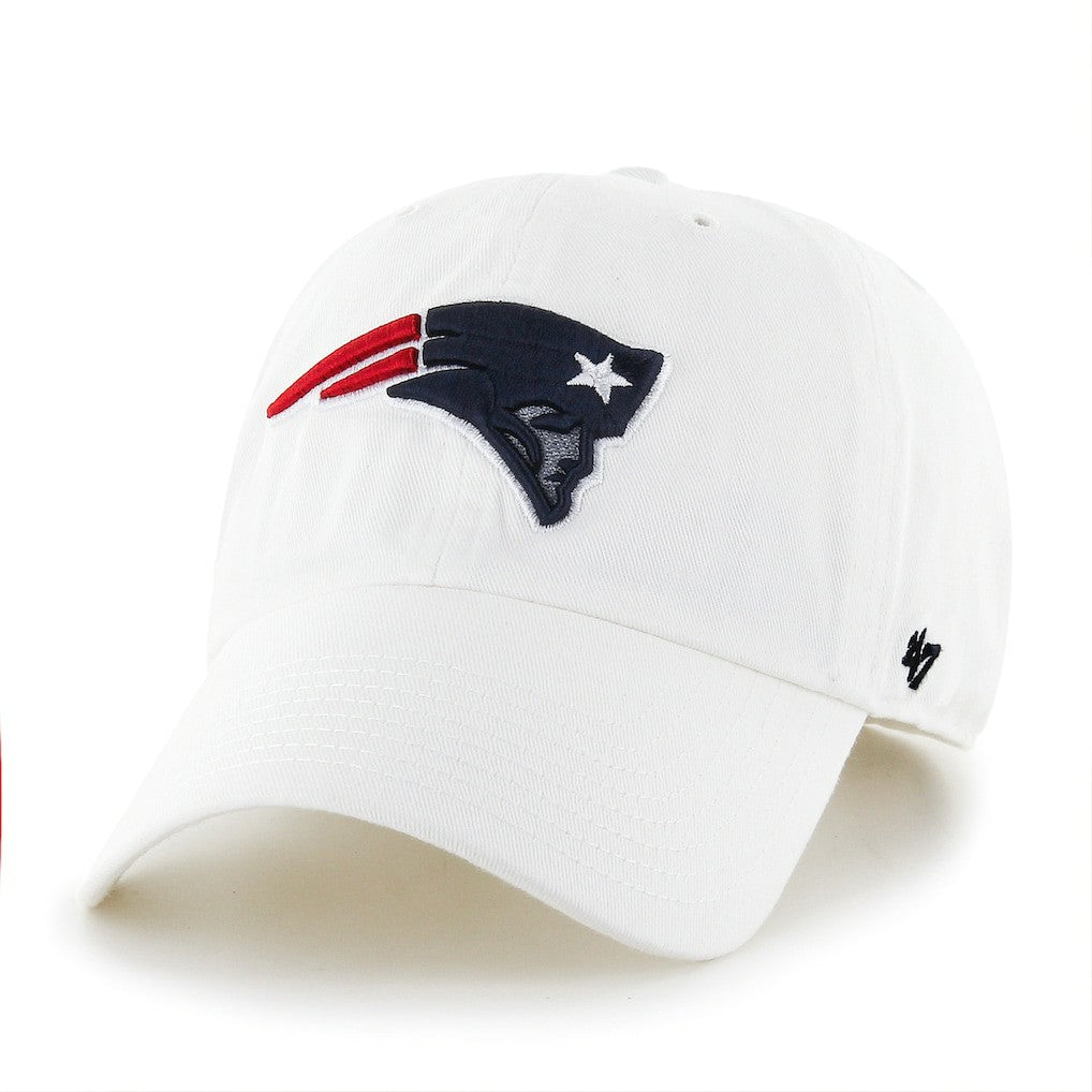 New England Patriots '47 Preschool Clean Up Adjustable Hat - White for sale