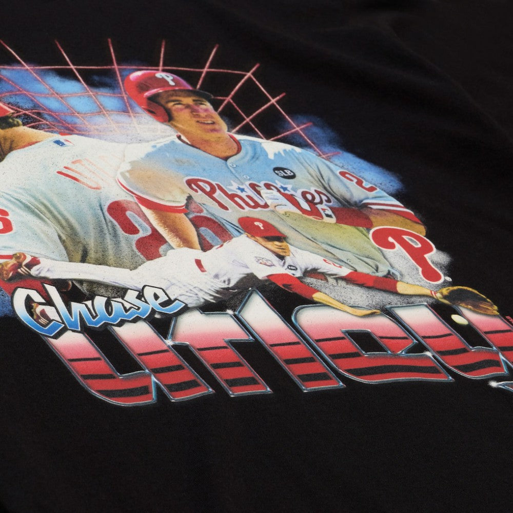 Chase Utley Philadelphia Phillies Legendary Collage Player T-Shirt Black