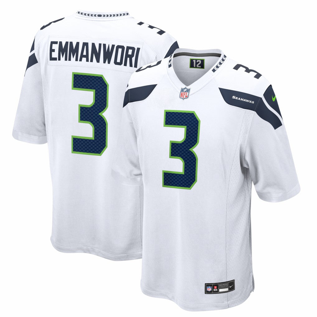 Nick Emmanwori Seattle Seahawks Game Jersey - White discount