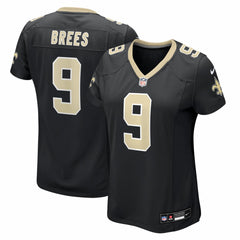 Drew Brees New Orleans Saints Women's Team Game Jersey - Black discount