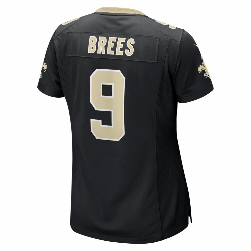 Drew Brees New Orleans Saints Women's Team Game Jersey - Black discount