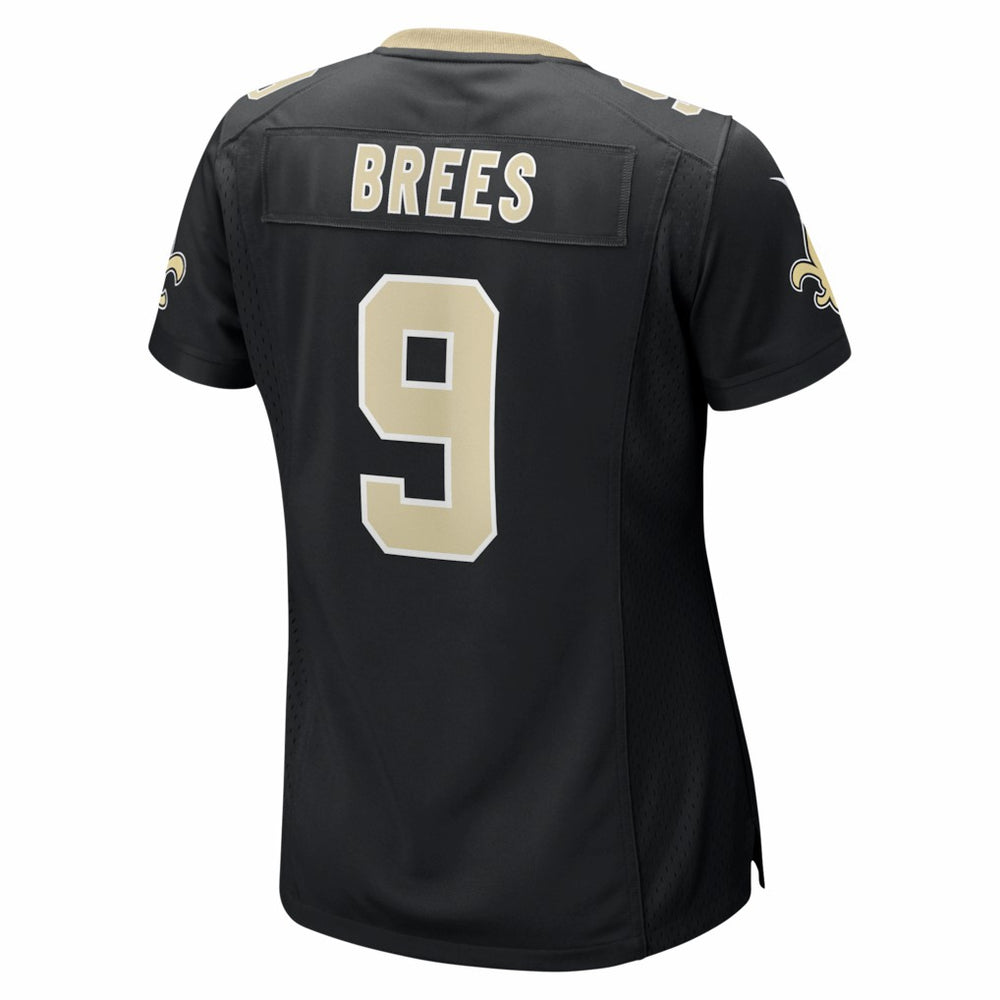 Drew Brees New Orleans Saints Women's Team Game Jersey - Black discount