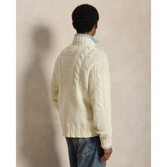 Yankees Polo Ralph Lauren Sweater Cream