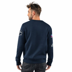 Seattle Seahawks Starter Two-Time Super Bowl Champions Classic Fleece Sweatshirt - College Navy outlet