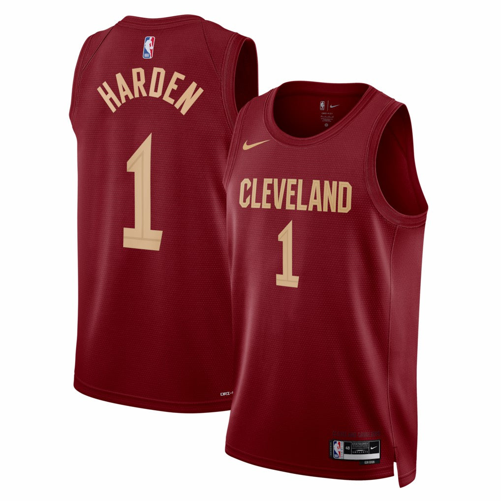 James Harden Cleveland Cavaliers Unisex Swingman Jersey - Icon Edition - Wine outlet
