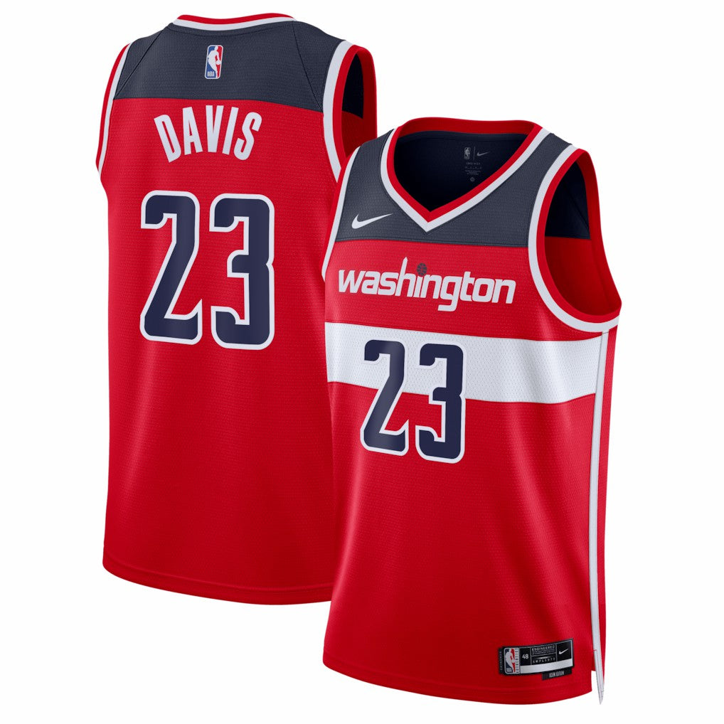 Anthony Davis Washington Wizards Unisex Swingman Jersey - Icon Edition - Red discount