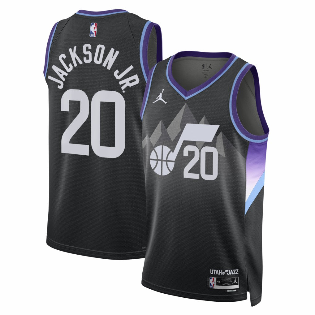 Jaren Jackson Jr. Utah Jazz Jordan Brand Unisex Swingman Jersey - Statement Edition - Black on sale