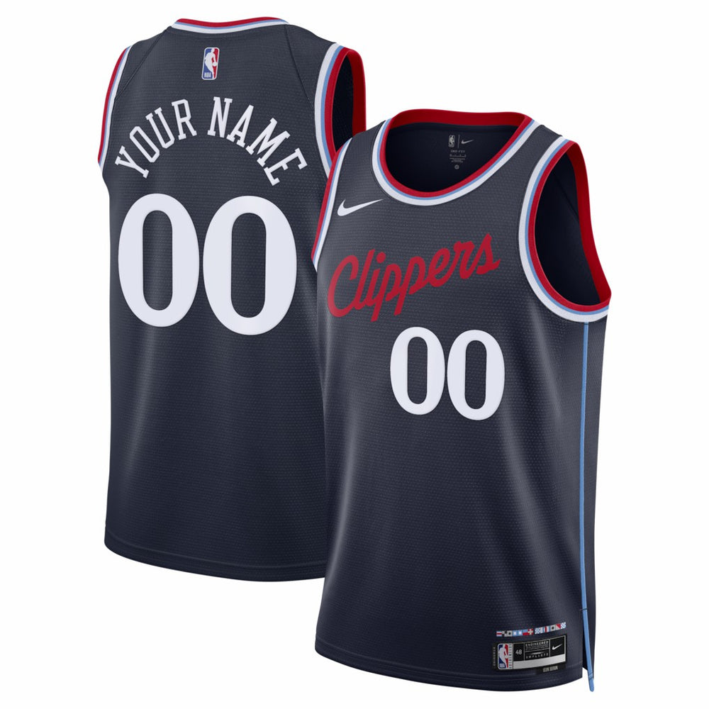 LA Clippers Unisex Swingman Custom Jersey - Icon Edition - Navy discount
