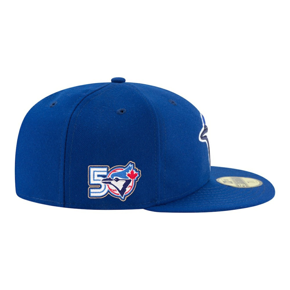 Toronto Blue Jays 50th Season 59FIFTY Fitted Hat Royal