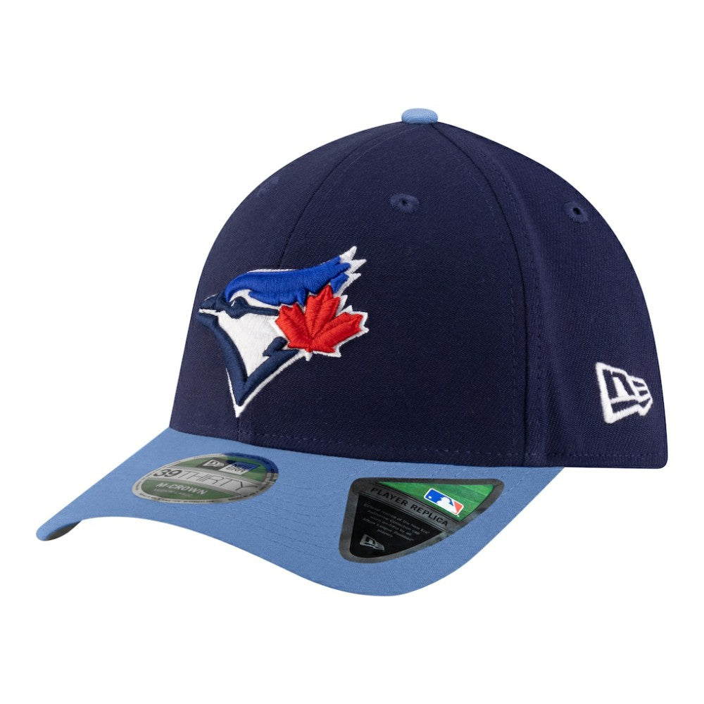 Toronto Blue Jays 50th Season Player Replica 39THIRTY Flex Hat Navy/Powder Blue
