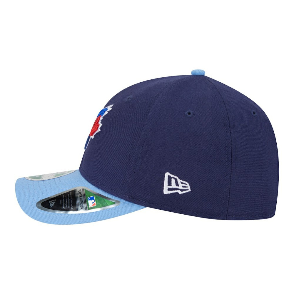 Toronto Blue Jays 50th Season Player Replica Side Patch 9FORTY Adjustable Hat Navy
