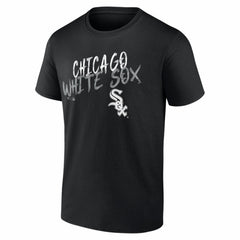 Chicago White Sox  Hustle Personalized Name & Number T-Shirt Black