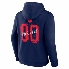 Cleveland Guardians  Hustle Personalized Name & Number Hoodie Navy