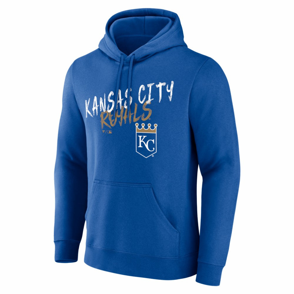 Kansas City Royals  Hustle Personalized Name & Number Hoodie Royal
