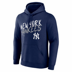 New York Yankees  Hustle Personalized Name & Number Hoodie Navy