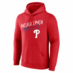 Philadelphia Phillies  Hustle Personalized Name & Number Hoodie Red