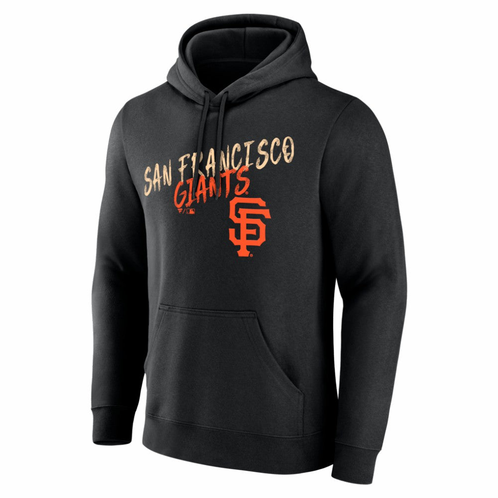 San Francisco Giants  Hustle Personalized Name & Number Hoodie Black