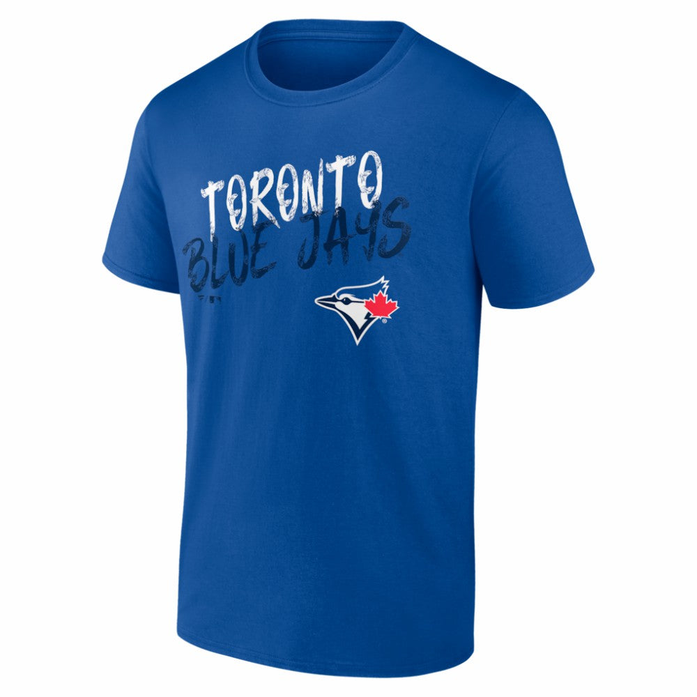 Toronto Blue Jays  Hustle Personalized Name & Number T-Shirt Royal