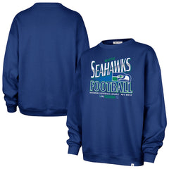 Seattle Seahawks '47 Women's Regional Oversized Sweatshirt - College Navy discount