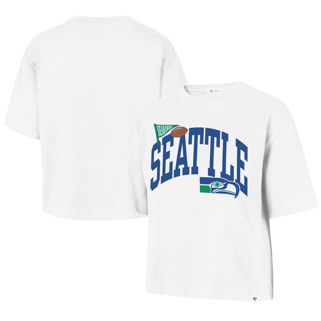 Seattle Seahawks '47 Women's Reed City T-Shirt - White outlet