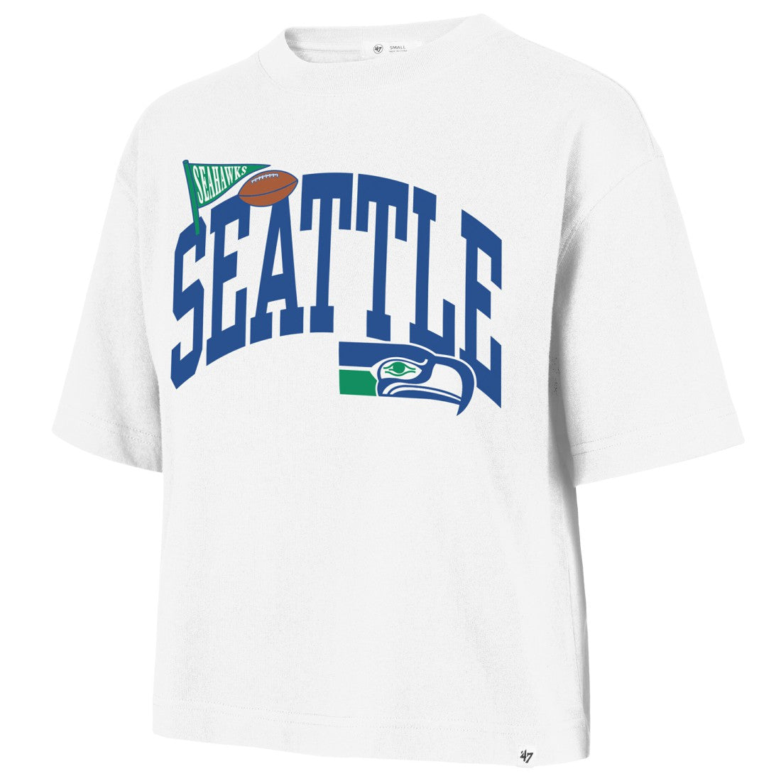 Seattle Seahawks '47 Women's Reed City T-Shirt - White outlet