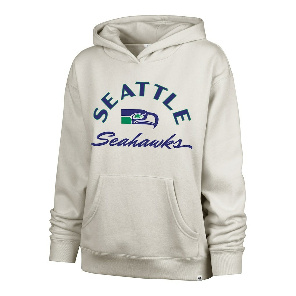Seattle Seahawks '47 Women's Whirlwind Naomi Hoodie - Stone sale