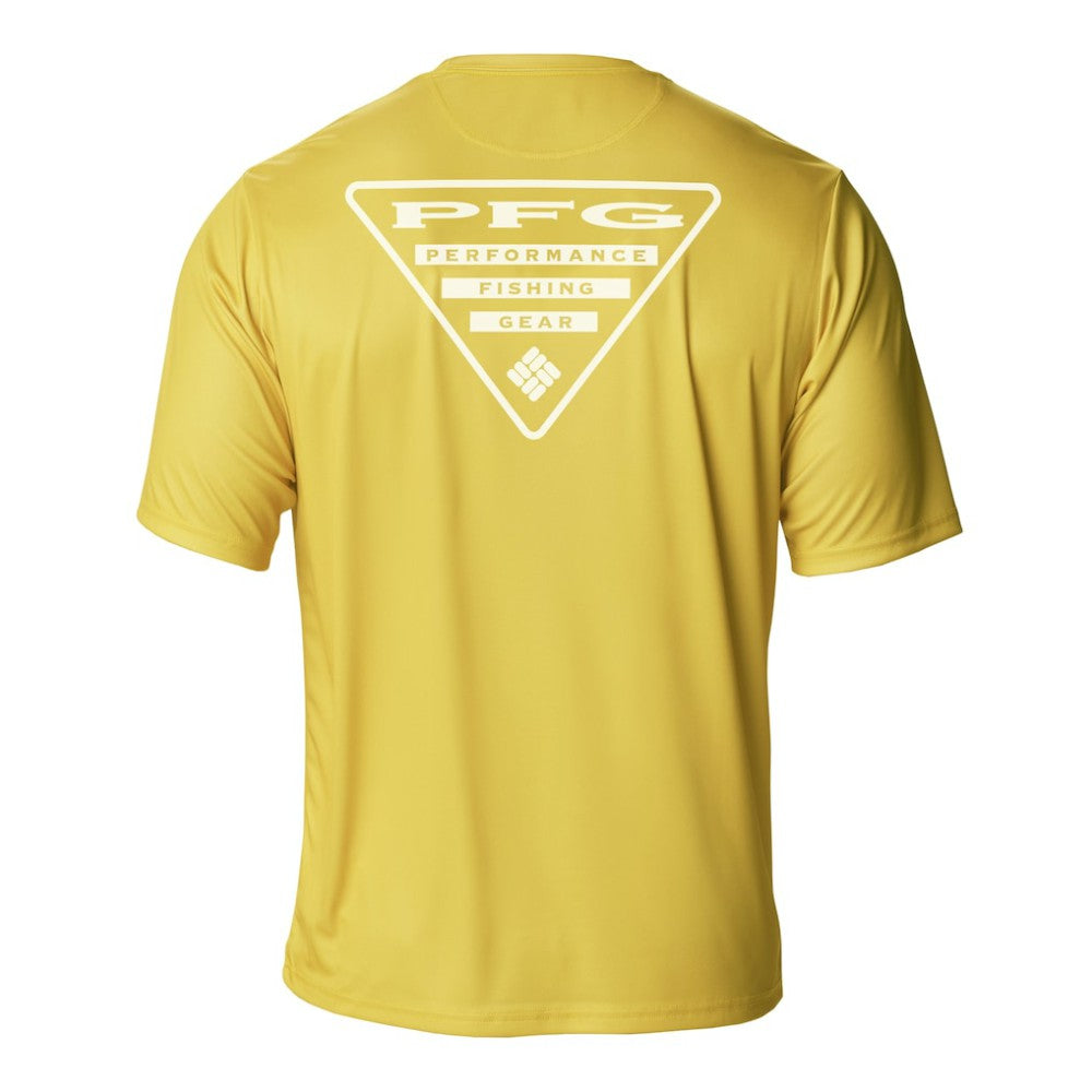 Pittsburgh Penguins Columbia PFG Terminal Tackle Omni-Shade T-Shirt - Gold T-shirts