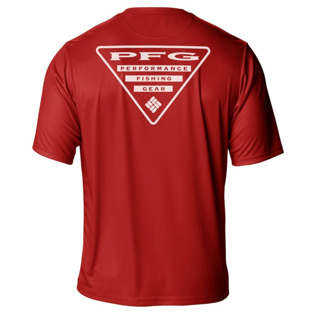 Florida Panthers Columbia PFG Terminal Tackle Omni-Shade T-Shirt - Red T-shirts