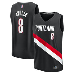 Deni Avdija Portland Trail Blazers Fast Break Replica Jersey - Icon Edition - Black outlet