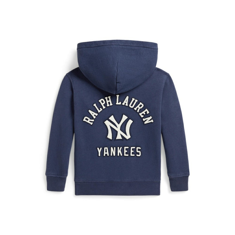 Yankees Polo Ralph Lauren Preschool Fleece Hoodie Navy