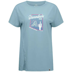 Arizona Diamondbacks Levelwear Women's Influx Spring Training Sunrise Bold T-Shirt Blue