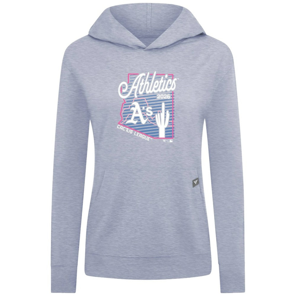 Athletics Levelwear Women's Relay Spring Training Sunrise Bold Hoodie Light Blue