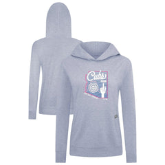 Chicago Cubs Levelwear Women's Relay Spring Training Sunrise Bold Hoodie Light Blue
