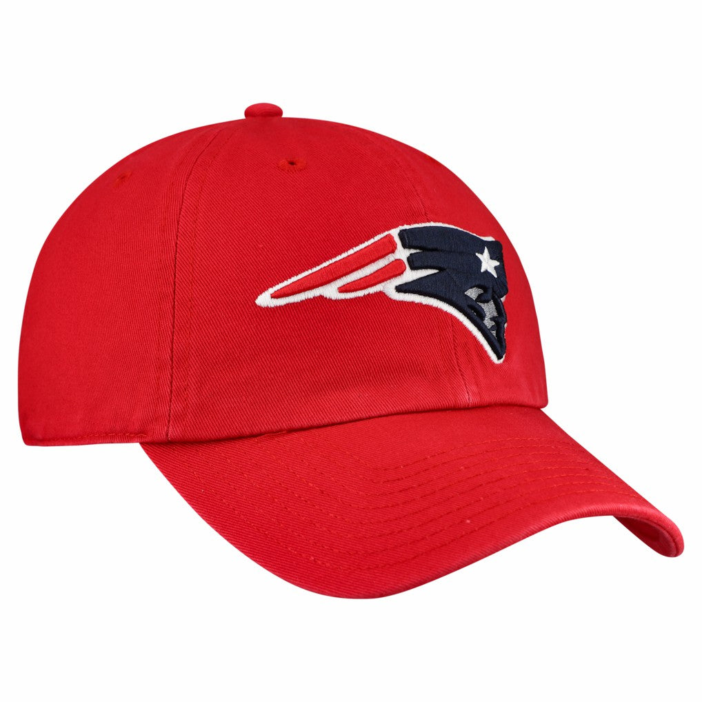 New England Patriots '47 Clean Up Primary Logo Adjustable Hat - Red discount