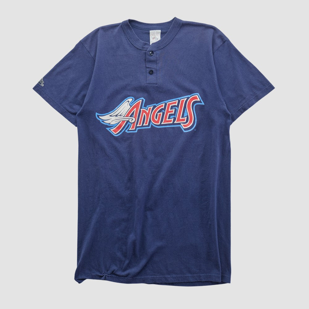 Los Angeles Angels Majestic 2000s T-shirt Navy Vintage