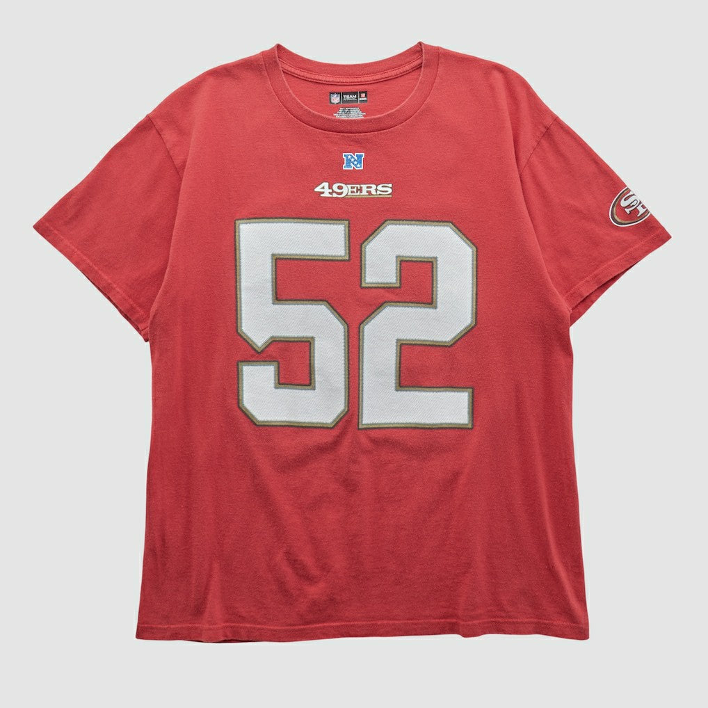 San Francisco 49ers NFL 2010s T-shirt - Red Vintage for sale