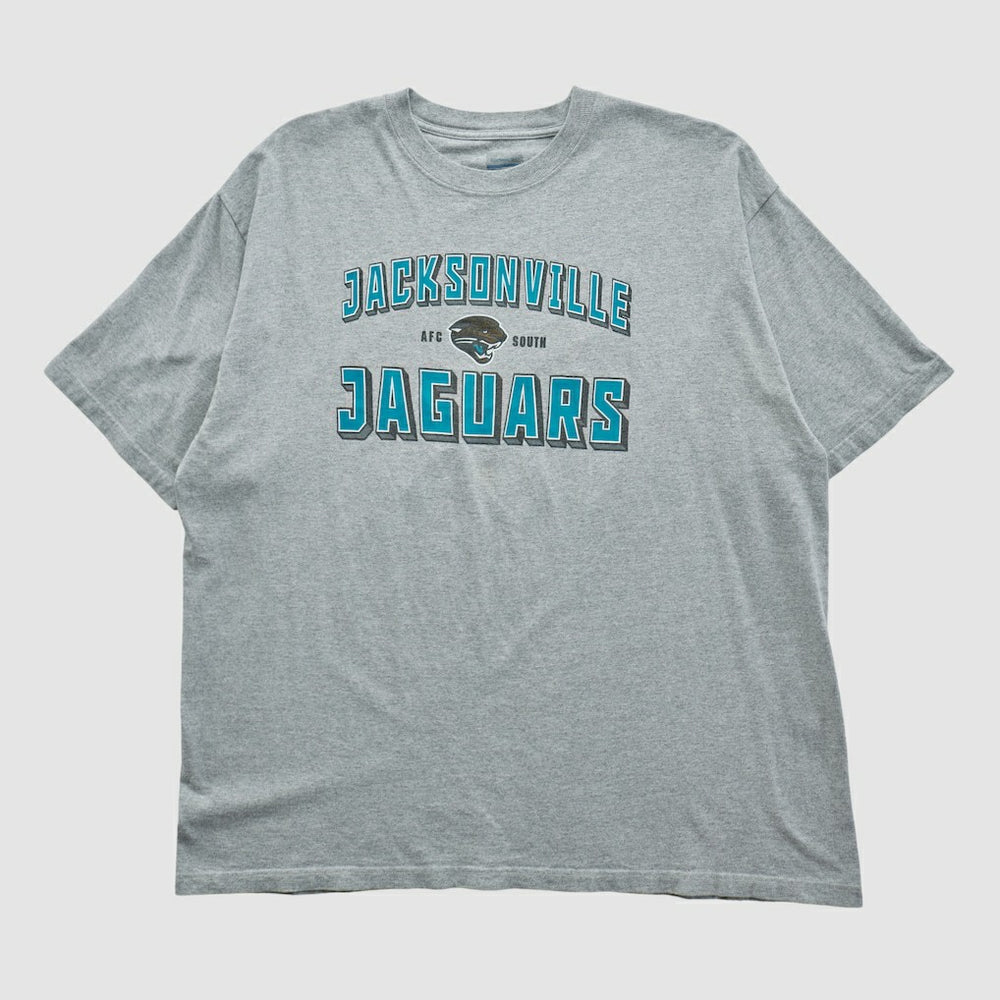 Jacksonville Jaguars Reebok 2000s T-shirt - Heather Gray Vintage sale