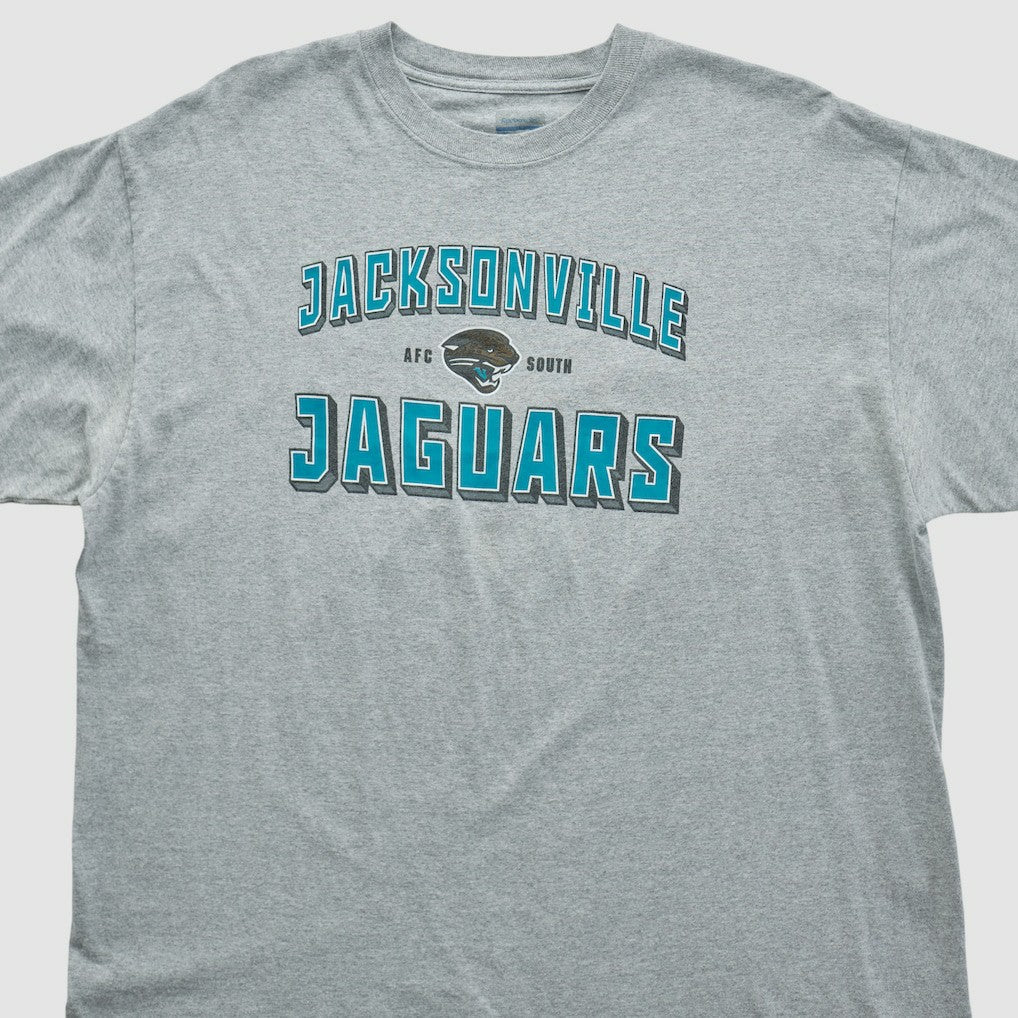 Jacksonville Jaguars Reebok 2000s T-shirt - Heather Gray Vintage sale