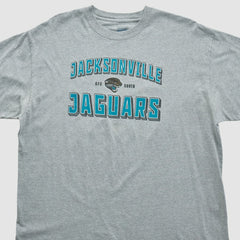 Jacksonville Jaguars Reebok 2000s T-shirt - Heather Gray Vintage sale