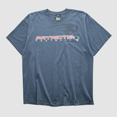 New England Patriots NFL 2010s T-shirt - Blue Vintage cheap